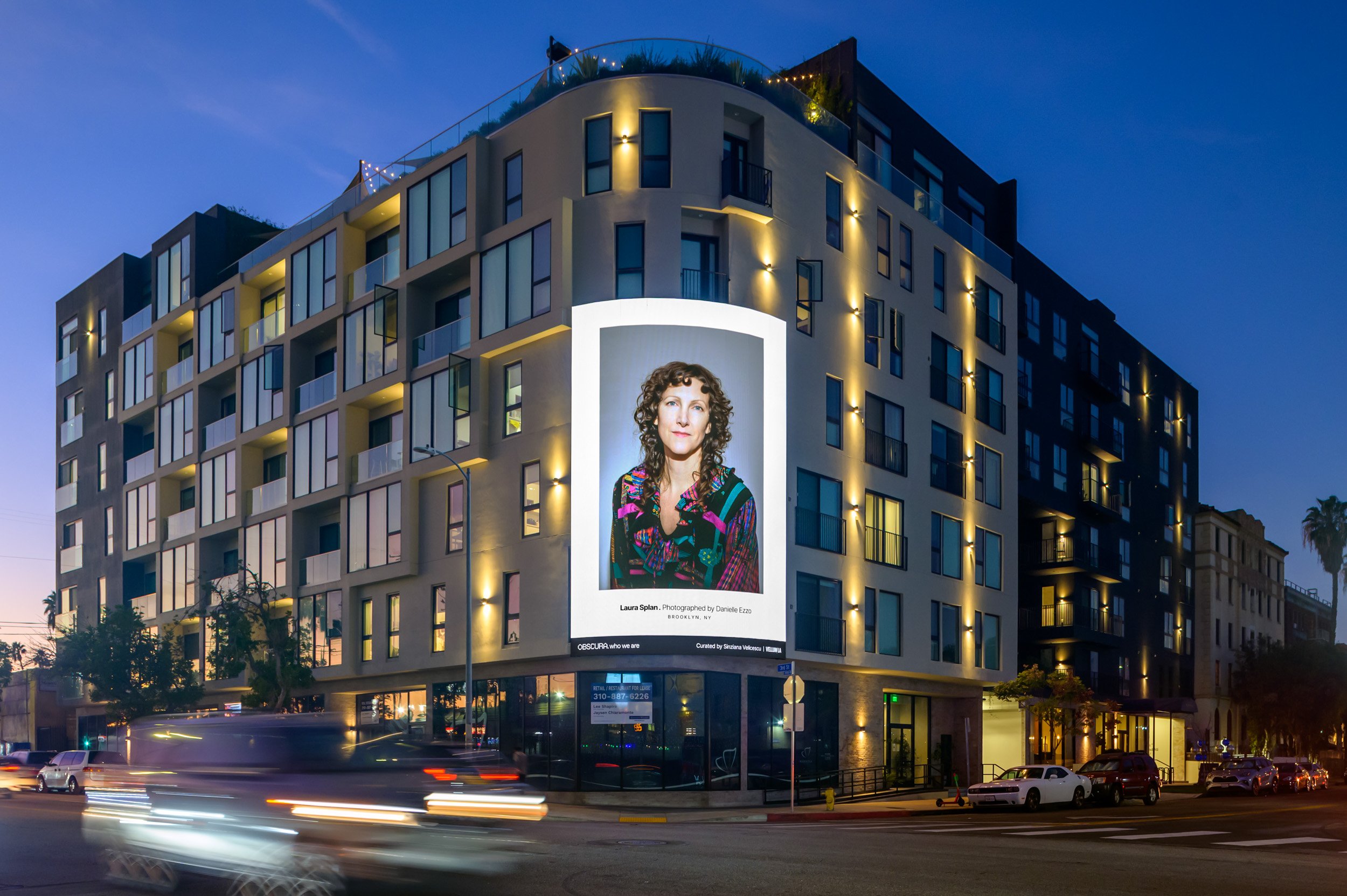 Portrait of Laura Splan by Danielle Ezzo presented in Vellum LA X